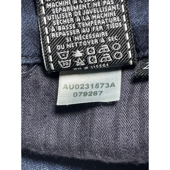 7 for All Mankind Jeans Womens 28 Blue Dark Wash Denim Kimmie Straight Leg - Picture 6 of 12